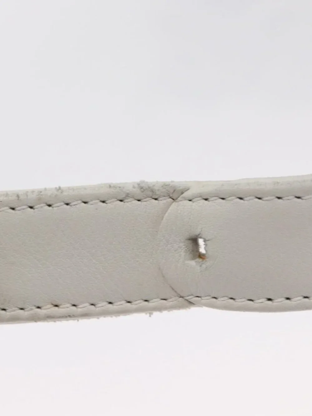 Authentic LOEWE Anagram Shoulder Bag Suede Leather Light Blue Silver - Picture 15 of 16